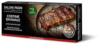 Costine precotte a bassa temperatura | carni 100% italiane | Gusto Rosmarino | 420g | Pronte in pochi minuti