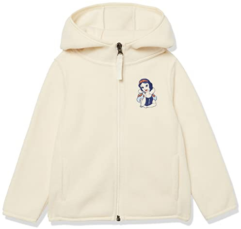 Amazon Essentials Disney | Marvel | Star Wars | Princess Chaquetas de Forro Polar con Capucha y Cremallera Completa Niña, Blancanieves, 8 años