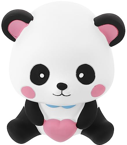 Zerodeko Panda Spardose Unzerbrechliches Vinyl Sparschwein Mit Großem Fassungsvermögen Für Kinder Und Erwachsene Als Geschenk Und Dekoration