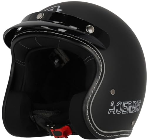 Acerbis Skodela Jet hjälm (svart matta, S (55/56))