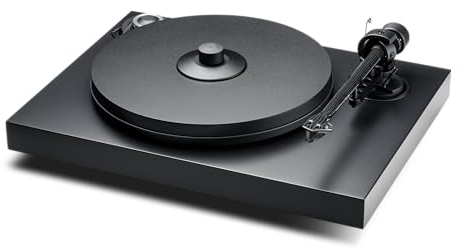 Pro-Ject 2Xperience, Erstklassiger Plattenspieler mit 9“ Carbon-Tonarm, Satin Schwarz