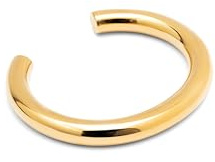 SINGULARU - Brazalete Allegra. Acero con Baño en Oro de 18 Kt. Joyas Para Mujer