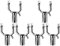 GANAZONO 6pièces Fourches De Support pour Branches Fruitiers Accessoires De Soutien pour Penchés