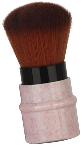 Generic Pincel de Rubor, Cepillo de Maquillaje Retráctil Cepillos de Maquillaje Manija Estirable Manejo de Polvo Polvo de de Calzoncillo de Base de Corto (PINK)