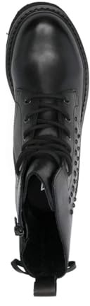 Cult CLW434901, Stivaletti Donna in Pelle Nera, Tacco 4,5 cm, Plateau 3 cm, Altezza Gambale 16,5 cm (36-41, Sistema Taglie Calzature EU, Adulto, Numero, Media, 37)