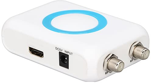 Ejoyous Modulador de Interfaz Multimedia HD, Modulador de RF RF Portátil para Reemplazo de TV en el Hogar
