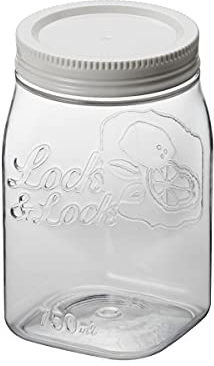 Lock & Lock 750 Ml Door Pocket Canister, 8.5 x 8.5 x 14 cm