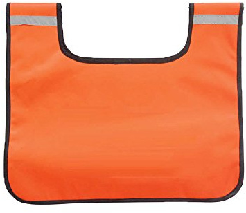 Comily Plus+ Strong Durable PVC Winch Rope Dampener Blanket with Pocket-Light Orange Color