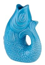 Giftcompany Monsieur Carafon Vase/Karaffe Fisch XS Lagoon 0,2l