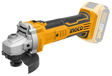 Ingco Cagli1151 Amoladora angular a batería 20 V Disco 115 mm Casquillo M14 Batería y cargador no incluidos