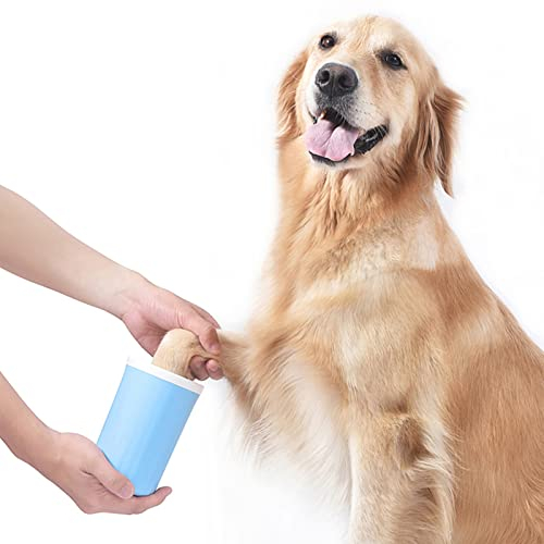 Pfotenreiniger Pfote Reiniger Haustier Pfotenreinigung Dog Paw Cleaner Hundepfotenreiniger Weich Silikon Hundepfote Reinigungsbürste Pfote Fußreiniger Kleine/Mittlere/Große Hunde Katze Welpen