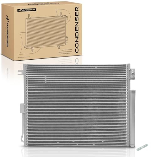A-Premium Air Conditioning A/C Condenser Compatible with 2011-2021 Jeep Grand Cherokee & 2011-2021 Dodge Durango, Replace# 55038003AE