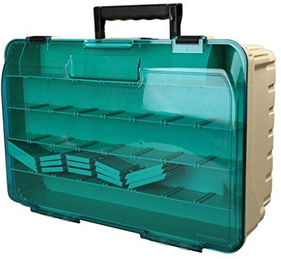 wasserdichte Angelköderbox, Löffel, Haken, Köder, Aufbewahrung, Tackle Box, Behälter zum Gießen, Angeln, Fliegenfischen, große/mittlere/kleine Köderbox erhältlich