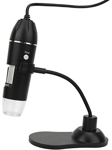 USB Mikroskop LED 50X-1000X Vergrößerung Digital Microskop 1080P HD Digitales Handy Microscope mit Halterung Tragbare USB Handmikroskop Mikroskope für Windows Tablets kompatibel