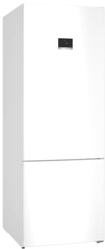 Bosch - Frigorífico combinado de libre instalación, 193 x 70 cm, Serie 4, 400 l, NoFrost, Blanco, KGN56XWEA
