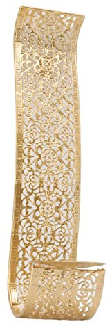 Candelero de Pared ,Candelabros de Pared Dorados con Detalles Exquisitos para Dormitorios