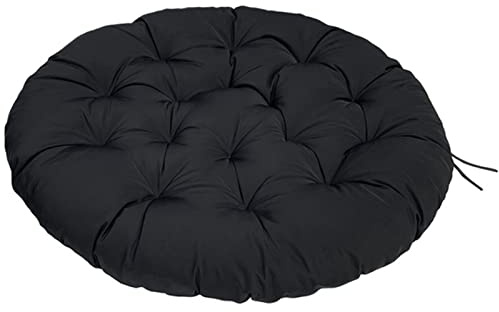 ZTGL Papasansessel Kissen Wasserdicht, Polster Bodenkissen für Schwenksessel, Rund Papasan Sessel, Indoor & Outdoor Polyrattan Sessel