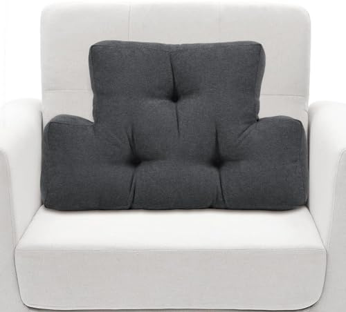 TANYOO Back Pillow for Recliner Lumbar Support Pillow Soft and Fluffy Back Support Cushion Thick Lumbar Cushion for Chairs, Recliners,Sofa, Couch and Bed for Pain Relief