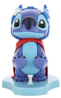 Cableguys Minis Underpants Hero Stitch Phone Stand & Earbuds Holder - Novelty Phone Stand for Desk and Bedside, In Ear Headphone Holder for Smartphone & Small Devices, Cute Desk Decor and Accessories