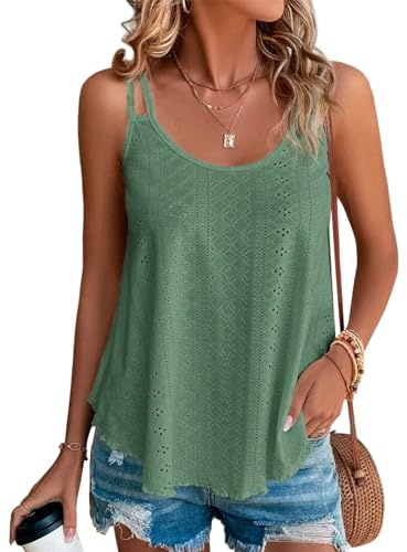Tomatofrydan linne damer sommar topp sexig ärmlös t-shirt ny spaghetti Cami toppar sommarmode skjorta rund hals blusar basic toppar