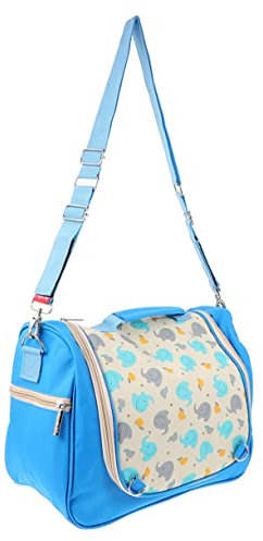 ifundom Kinderwagen-Tasche Mit Vielen Fächern Für Flaschen Windeln Tücher Babykleidung Handy Verstellbarer Schultergurt Easily Befestigt An Kinderwagen Geeignet Für Mama Zur