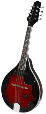 Mandoline Instrument 8-saitige Akustische Mandoline Professionell Gestaltetes Saiteninstrument Mit Sattem Timbre Für Anfänger Und Erwachsene Leistung