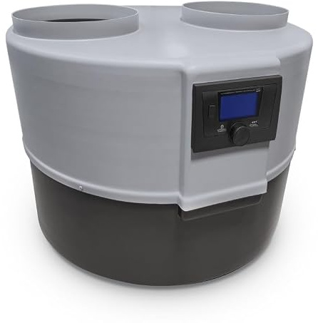 Bomba de calor DROPS D4.1 (C) – Bomba de calor aire-agua compacta para calentar agua con intercambiador de calor, bomba de circulación y función de barra de calentamiento, hasta 75 °C, espacio mínimo