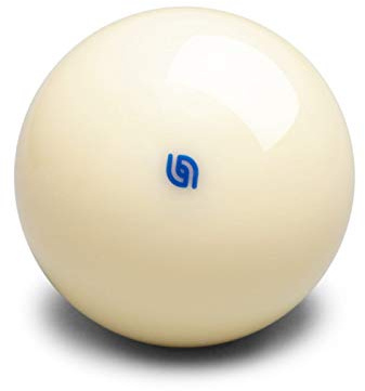 Aramith Premium pool köboll 2 1/4 tum med blå logotyp