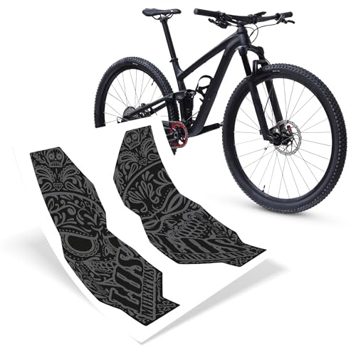 Riesel Design - Fork:Tape 3000 - Schutzfolie für MTB Fahrradgabeln | robuste und extra starke Fahrrad Schutzfolie mit selbstklebenden Shapes - MTB Gabelschutz für Feder- & Starrgabeln