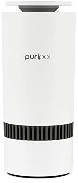 PURIPOT Mobile M1+ Portable/Personal Air Purifier for Car, Room, Office with USB, VOC Sensor, HEPA Filters Upgrade Version, Blue Light PCO, 23db, CES 2020 Innovation Award Winner from Las Vegas