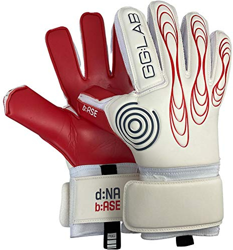 gloveglu GG:LAB Goalkeeper Gloves | Adult & Youth | Finger Protection | Superior grip and longevity - Size 8