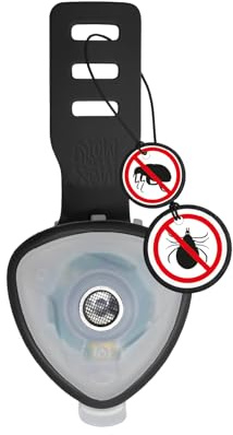 Max & Molly Soundshield – Ultraschall-Clip für Hunde jeder Größe – Schwarz | geräuschlos & chemiefrei, an Halsband oder Geschirr befestigbar