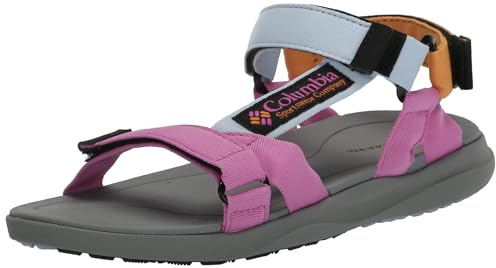 Columbia Globetrot sport- och utomhussandaler för kvinnor, Whisper Berry Patch, 36 EU