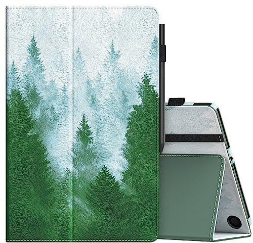 MoKo Hülle für Amazon Fire Max 11 Tablet (13. Gen, 2023) 11, Dunkelgrüner Wald