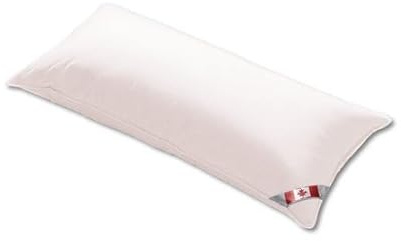 Daunenkopfkissen „3 Kammer Kopfkissen Canada“, 90% Daunen, KÜNSEMÜLLER, 40x80 cm, Außen soft, Innen gute Stützwirkung