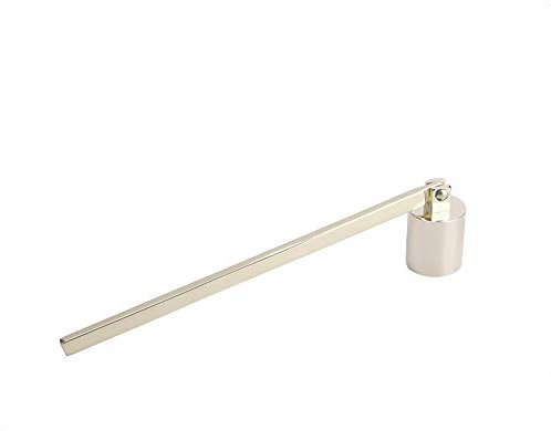 SEAFRONT Kerzenlöscher, Docht, Flammenlöscher aus Edelstahl, Gerader Rohrförmiger Kerzenlöscher Zum Sicheren Löschen der Kerzenflamme (Gold)