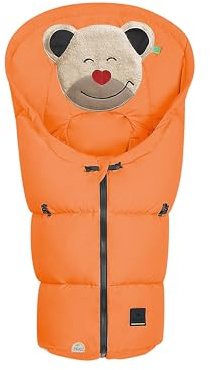 Fußsäckchen Mucki® Pop red orange