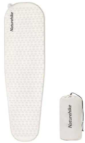 Naturehike Ultralätt självuppblåsande madrasser, isolerad matta, 3,5 cm lätt rektangulär/mamma matta för camping, backpacking, vandring, resor, ISPO-pristagare 2024
