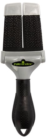 Furminator Slicker Brush S - carda pequeña con cerdas de acero inoxidable suaves para gatos, perros pequeños, gatitos y cachorros