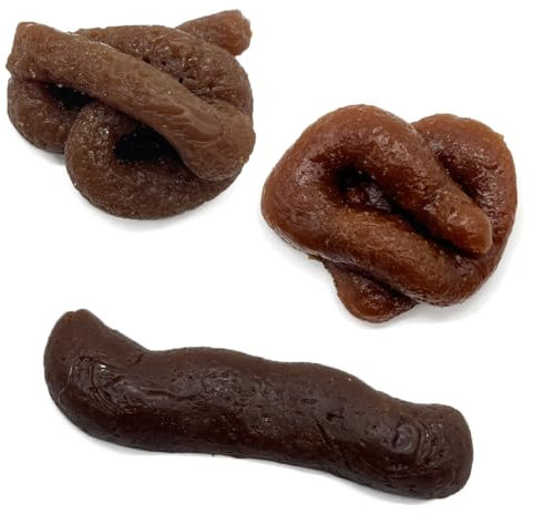 Pila de Mierda, artículo de Broma de Caca de Paquete de 3, Salchicha de Mierda, Caca Falsa, Proyecto de Broma para niños, artículo de Broma, Accesorios de Broma