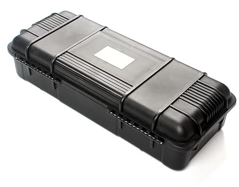 Heimvita robust transportfodral, vattentätt, hårt skal med rasterskum, svart, svart, GC-5, Robust