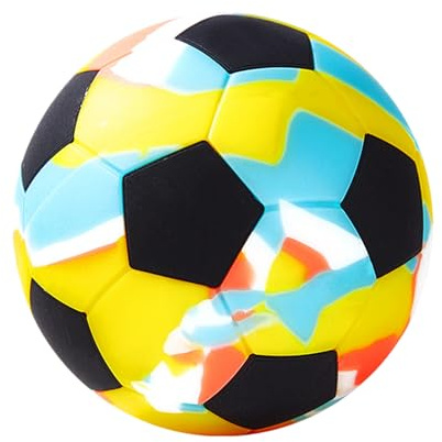 Palle Massaggianti - Pallone da Calcio Massaggiante per Muscoli | Attrezzo Sportivo in Silicone, Elastici per Yoga, Palestra e Spostamenti, Adatta per Mani, Piedi e Schiena