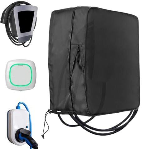 Cubierta Protectora Antilluvia Para Estaciones De Carga De Vehículos Eléctricos, Protector contra la Nieve, Bolsa Protectora para Áreas Residenciales Comerciales Aparcamiento Edificio Exterior Público