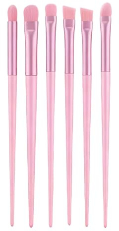 Kit de brochas de maquillaje – Aplicador de belleza con cerdas – Pinceles para sombra de ojos y maquillaje, para difuminar polvo, mujeres, niñas, casa, viaje, fiesta, boda, citas, cumpleaños