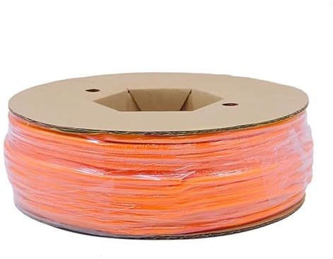1/5M Self Closing PET Expandable Braided Sleeve Self-Closed Flexible Insulated Hose Pipe Protect Auto Cable Sock Tube Wire Wrap(Orange,5mm,5m)
