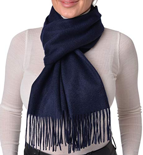 Pari De Luxe Weicher & warmer 100% Kaschmir Schal in vielen Farben - Hochwertiger & edler Cashmere Schal 100% für Damen & Herren XXL - Zeitlos und Klassisch - 35X200 cm