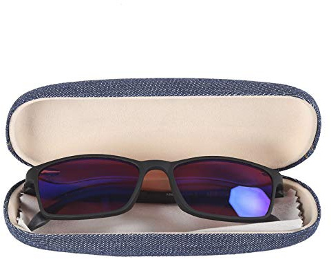 Leapiture Farbenblind Brille Vollrahmen-Korrekturbrille für Farbenblindheit Rot Grün
