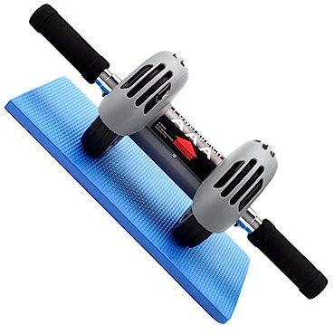 BESPORTBLE Bauchmuskeltrainerrolle Bauchmuskelrad Fitnessgerät Trainingsrolle Mit Leisem Doppelrad Für Effektives Bauchmuskeltraining Und Rumpfstärkung Bei Männern Und Frauen