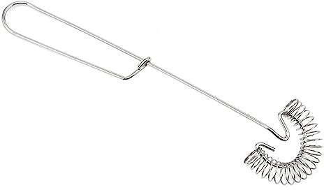 1 Pcs Hand Push Whisk Blender Stainless Steel Egg Beater Sauce Whisk It Can Be Safely Used for Quick Mixing and is a Must-Have for Home and Restaurant Chefs