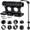 Hopbucan Versatile Front Fork Mount Block,Quick Release Thru Axle Road Bicycle Bracket Adapters for Truck/Trailer/Bikes Racks